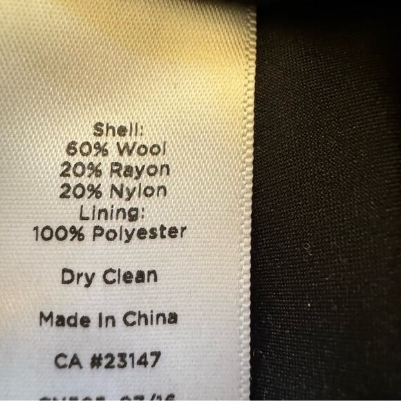 Talbots wool blend black blue knee length pencil skirt size 6P
b16 - Picture 3 of 4